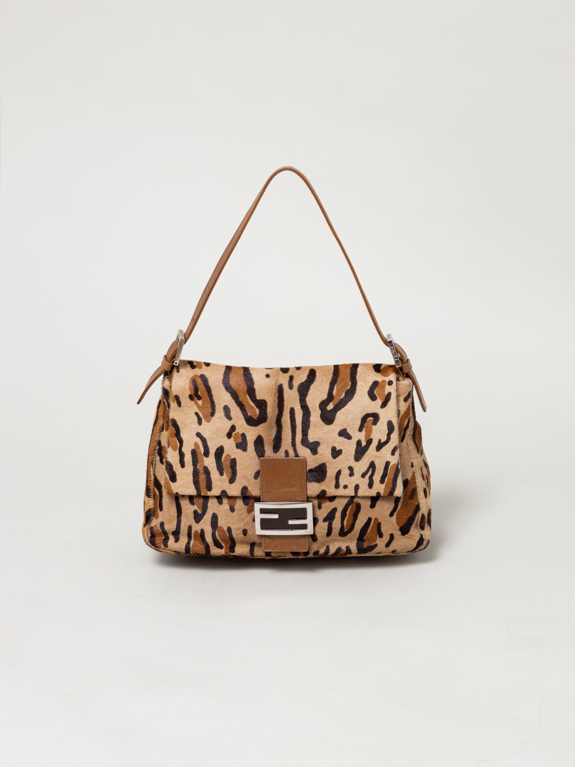 Fendi Mamma Baguette Pony Hair