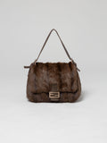 Fendi Fur Mamma Baguette Bag