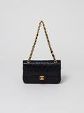 Chanel 24k gold double flap shoulder bag 23