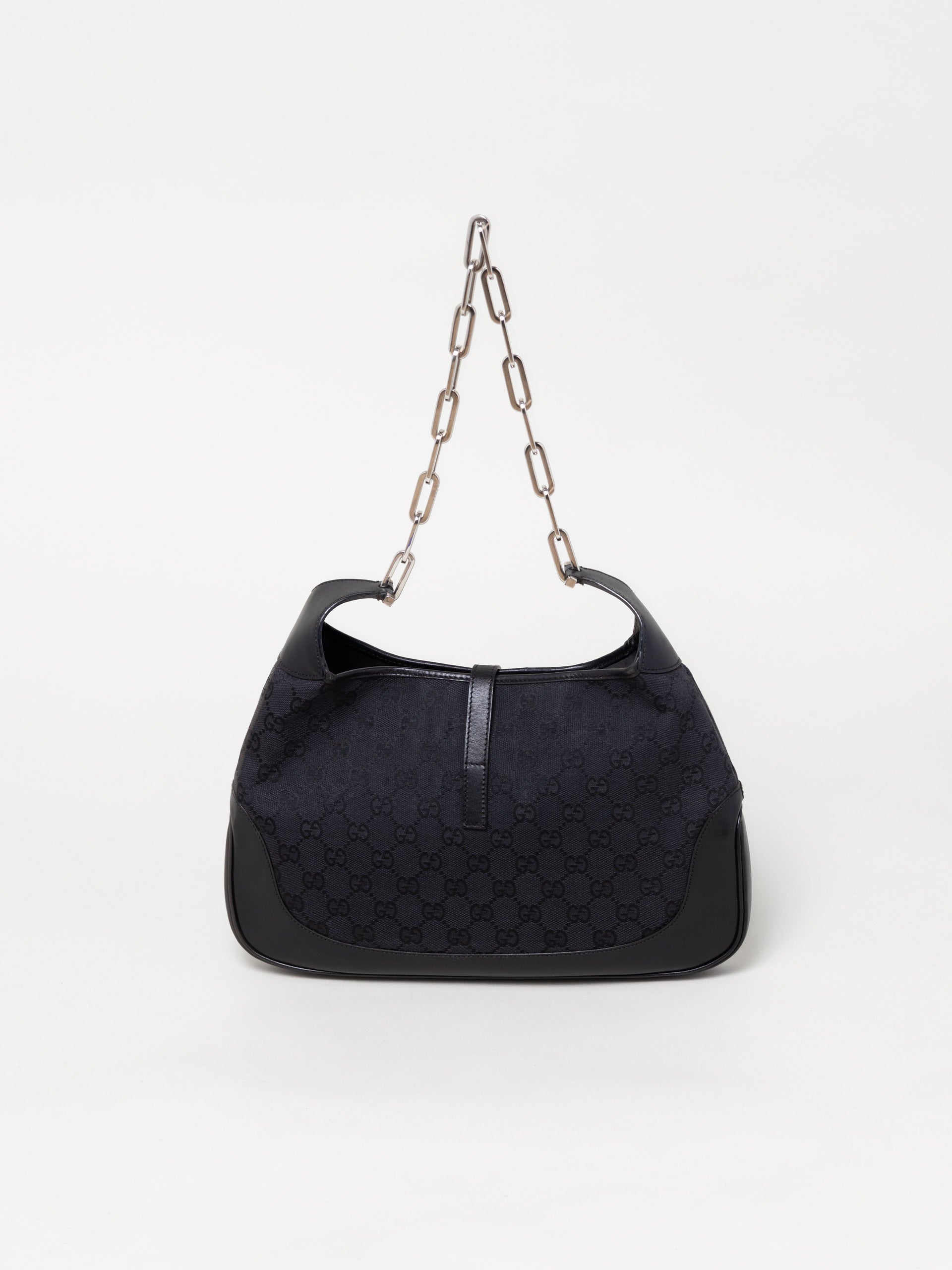Gucci Canvas Chain Jackie Bag