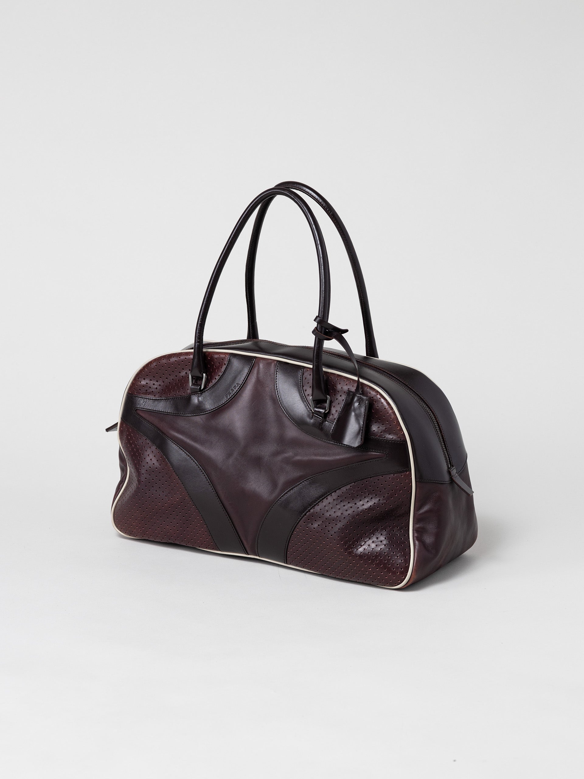 Prada Bowling Leather Bag
