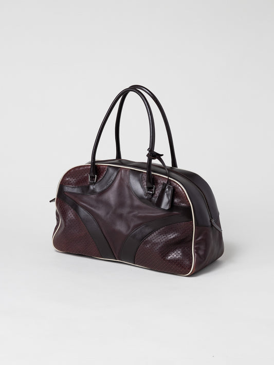 Prada Bowling Leather Bag