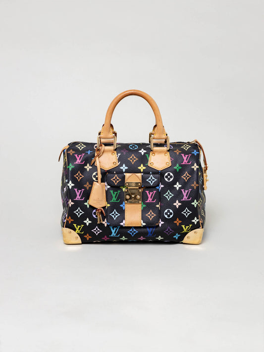 Louis Vuitton Speedy Multicolor Murakami 30 Bag