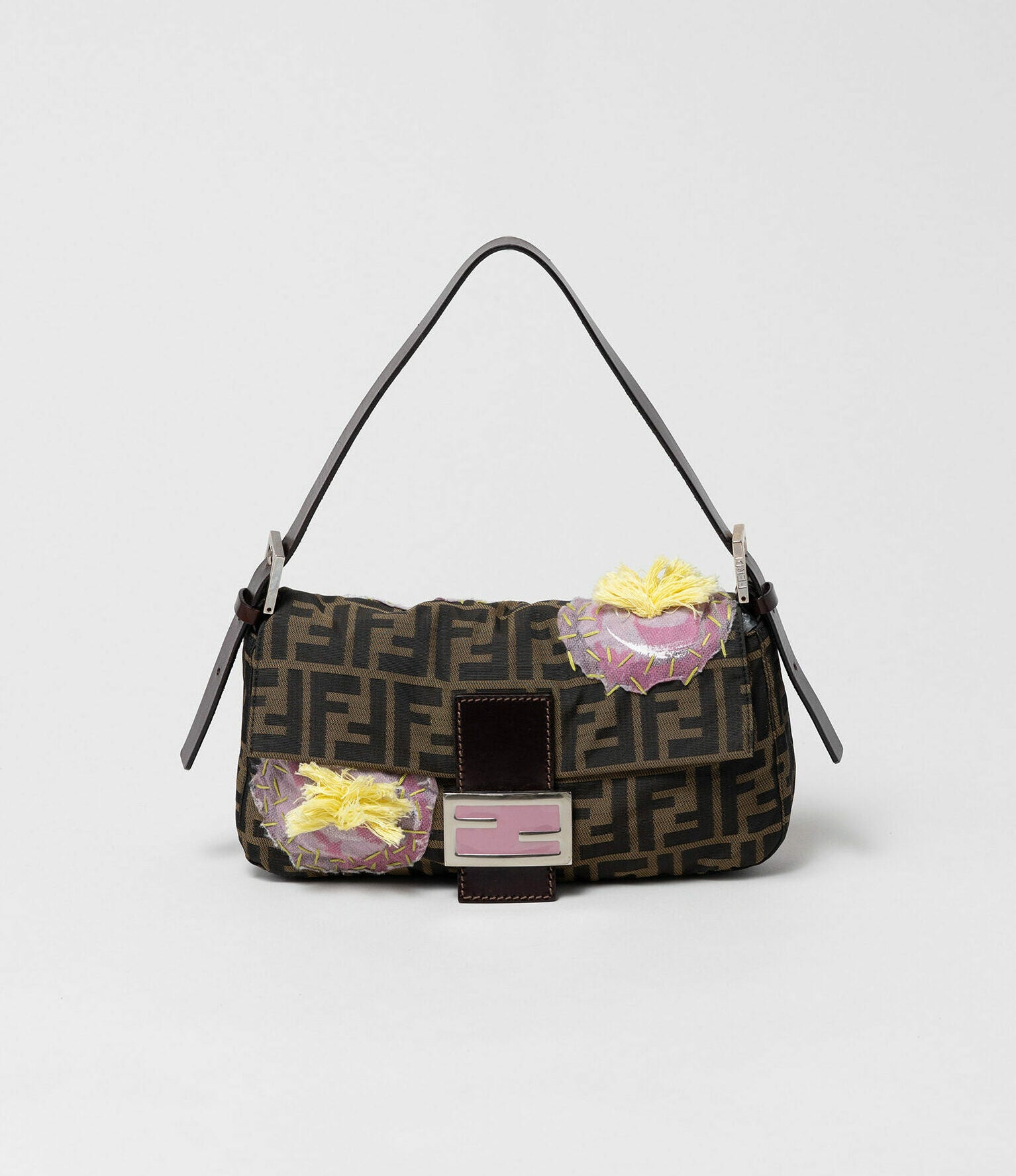 Fendi Rare Fendi Baguette Flowers Bag