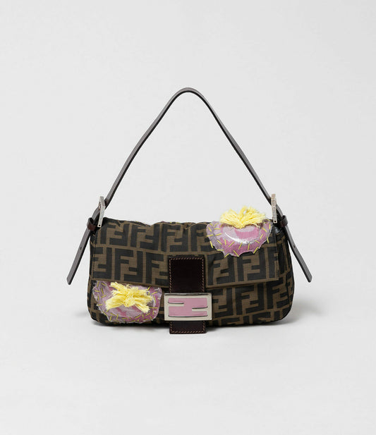 Fendi Rare Fendi Baguette Flowers Bag