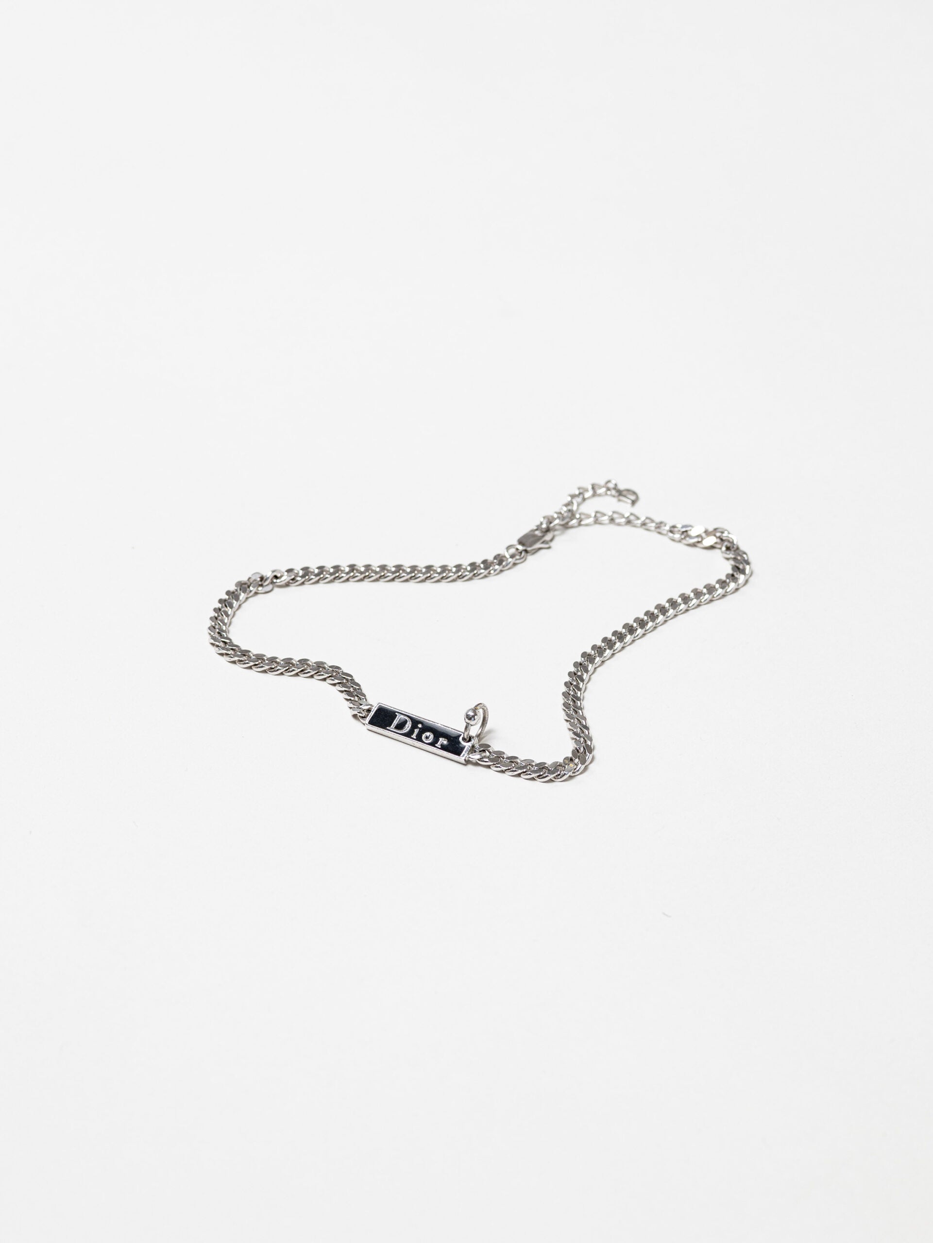 Dior Piercing Choker Chain Necklace