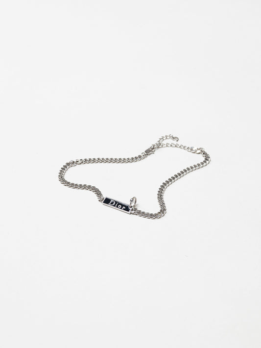 Dior Piercing Choker Chain Necklace