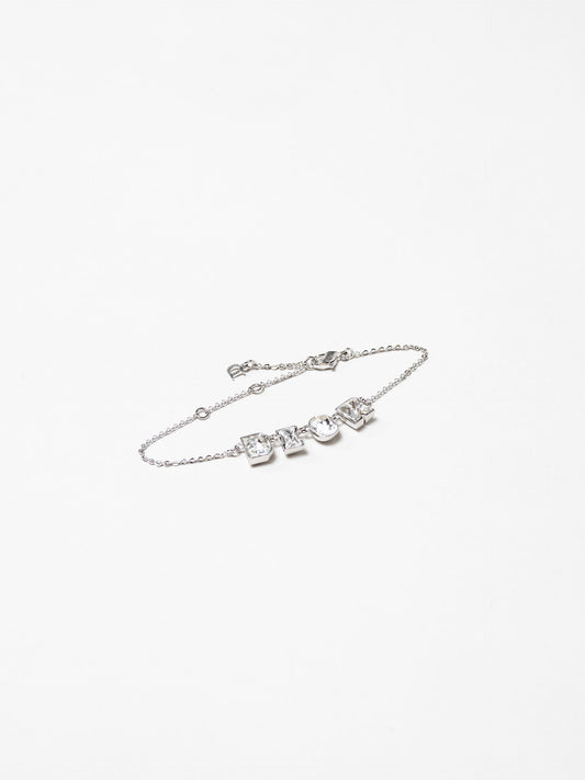 Dior Stones Diamond Silver Bracelet
