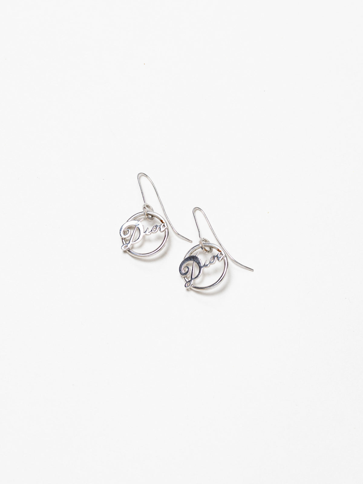 Dior Silver Metal Earrings