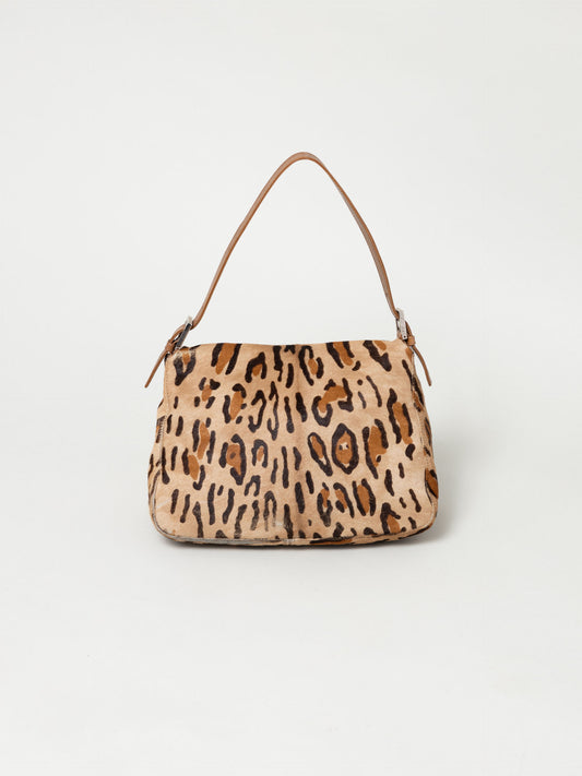 Fendi Mamma Baguette Pony Hair