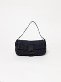 Fendi Baguette Wool Bag