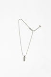 Dior Necklace Silver Logo