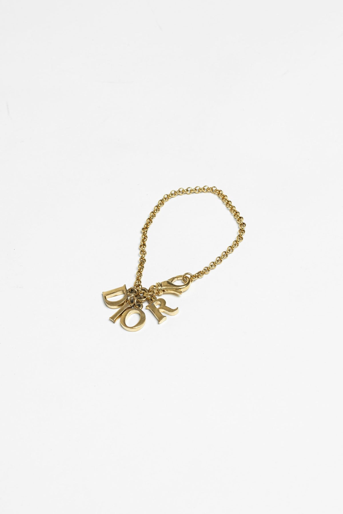 Dior Bracelet Gold Logo