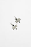 Dior Silver Stones Earrings