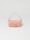 Fendi Leather Baguette Pink Bag