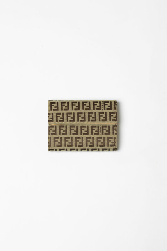 Fendi Zucca Beige Wallet