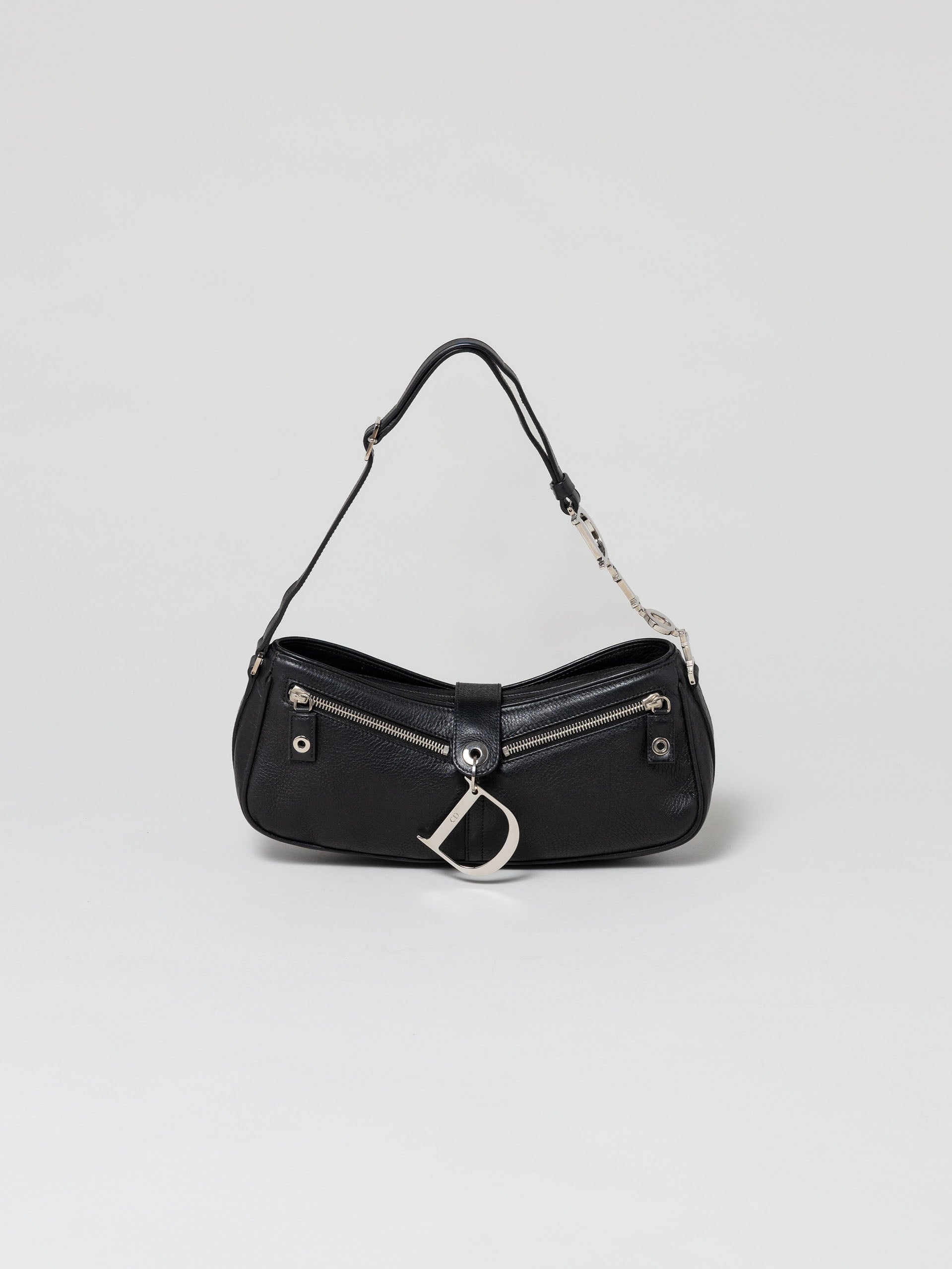 Dior Charms Leather Shoulder Bag