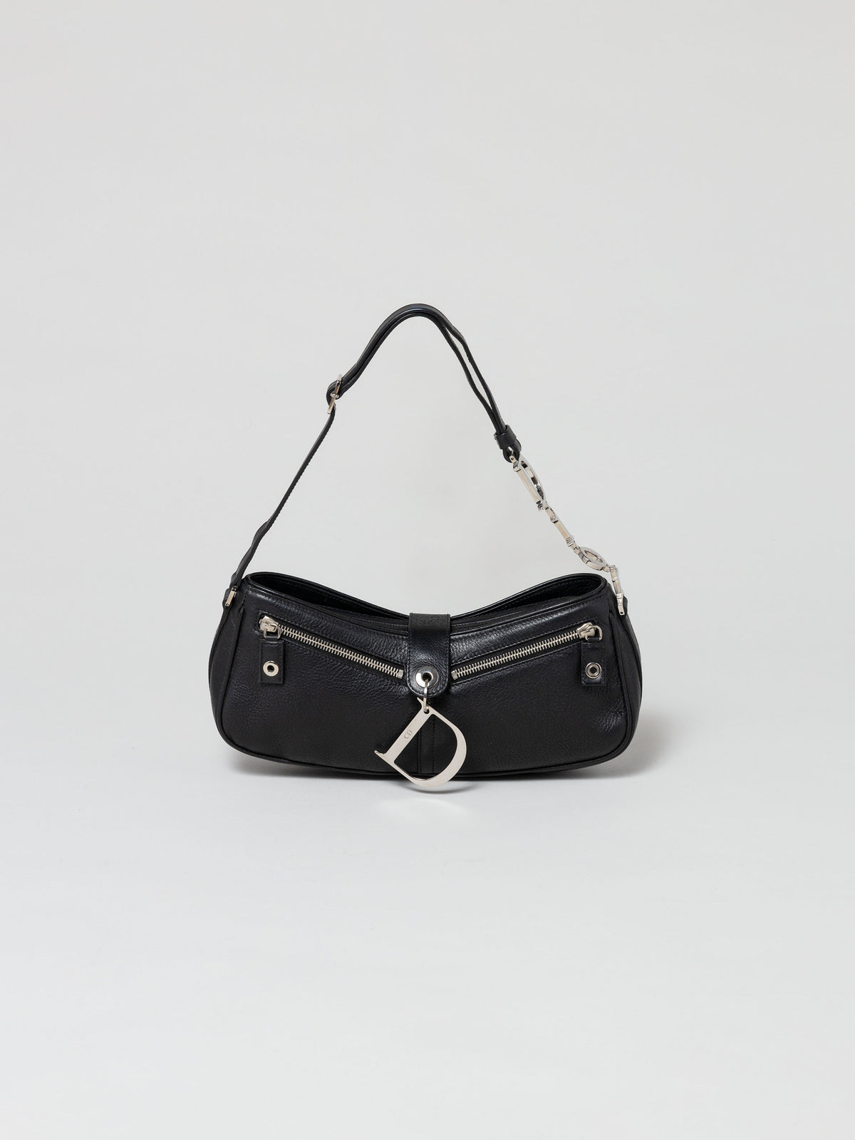 Dior Charms Leather Shoulder Bag