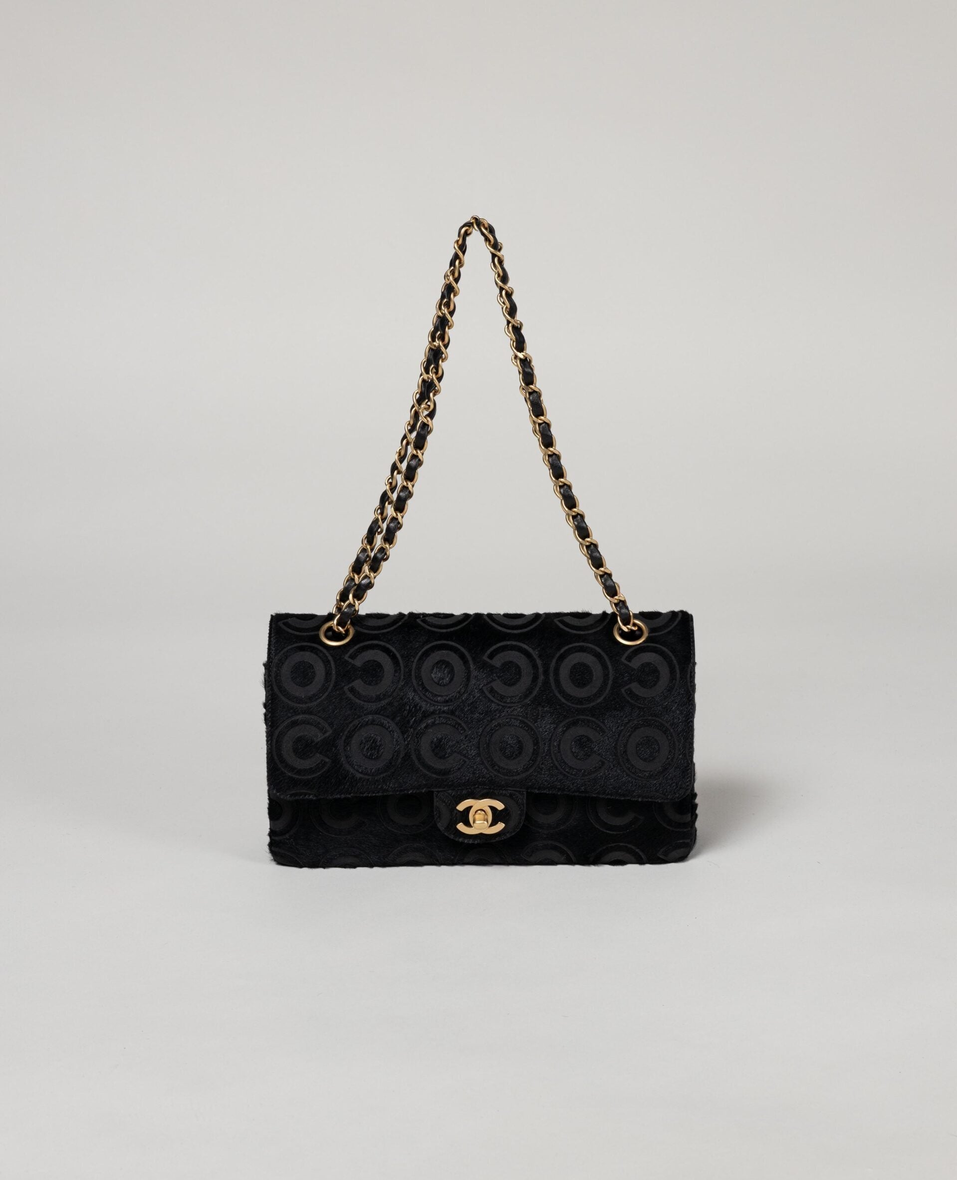 Chanel Doubleflap Pony Hair Bag
