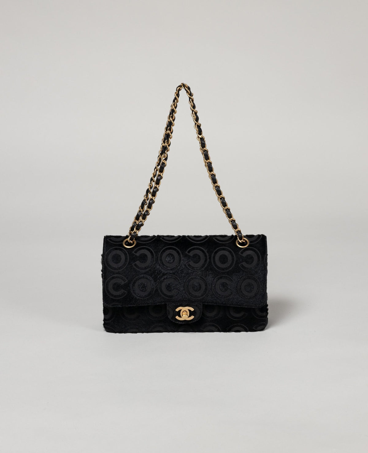 Chanel Doubleflap Pony Hair Bag