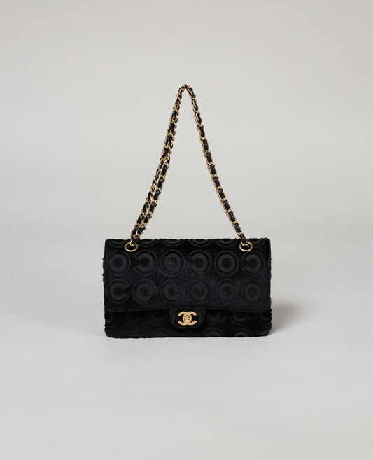 Chanel Doubleflap Pony Hair Bag