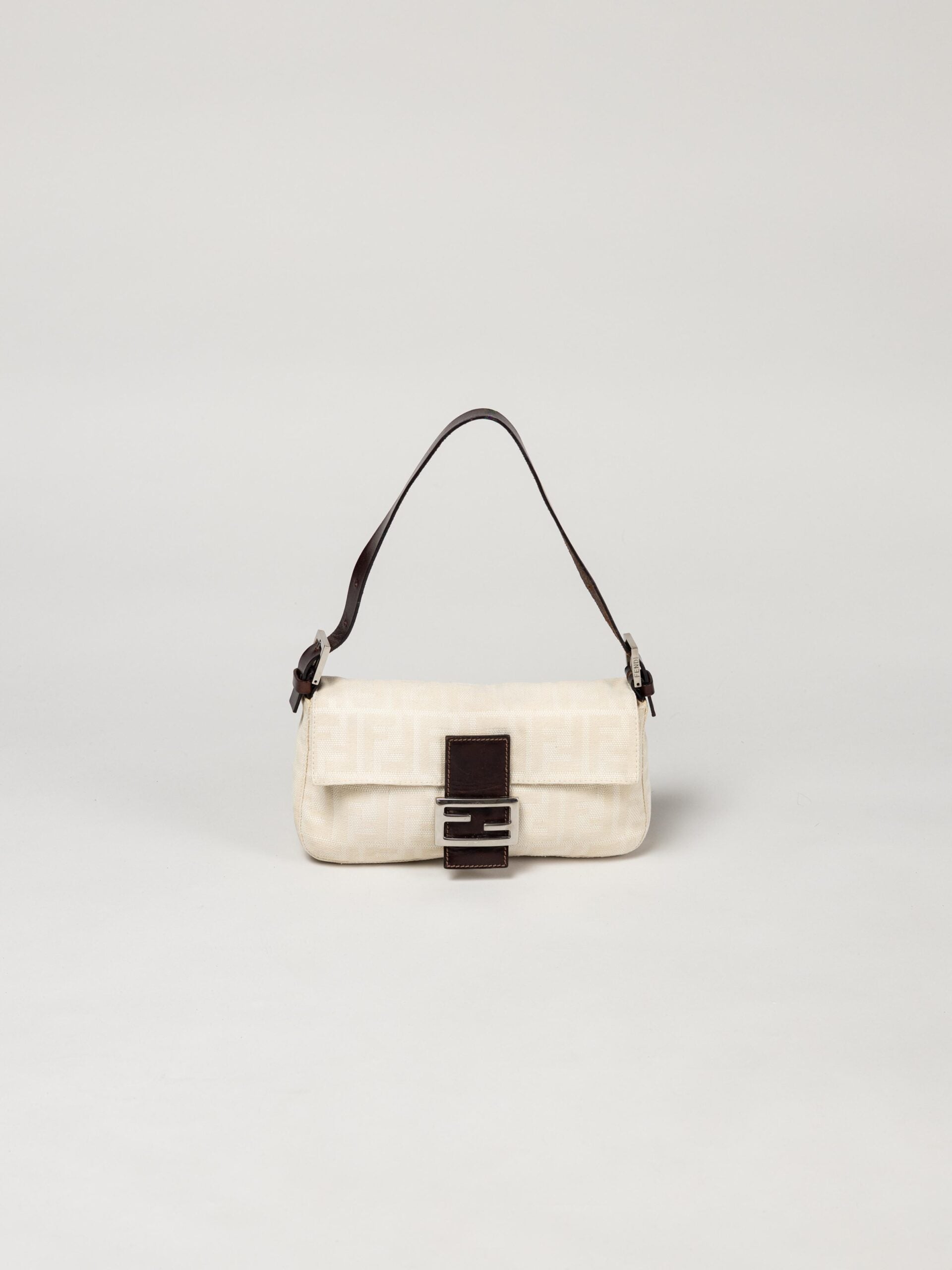 Fendi Zucca Baguette Bag