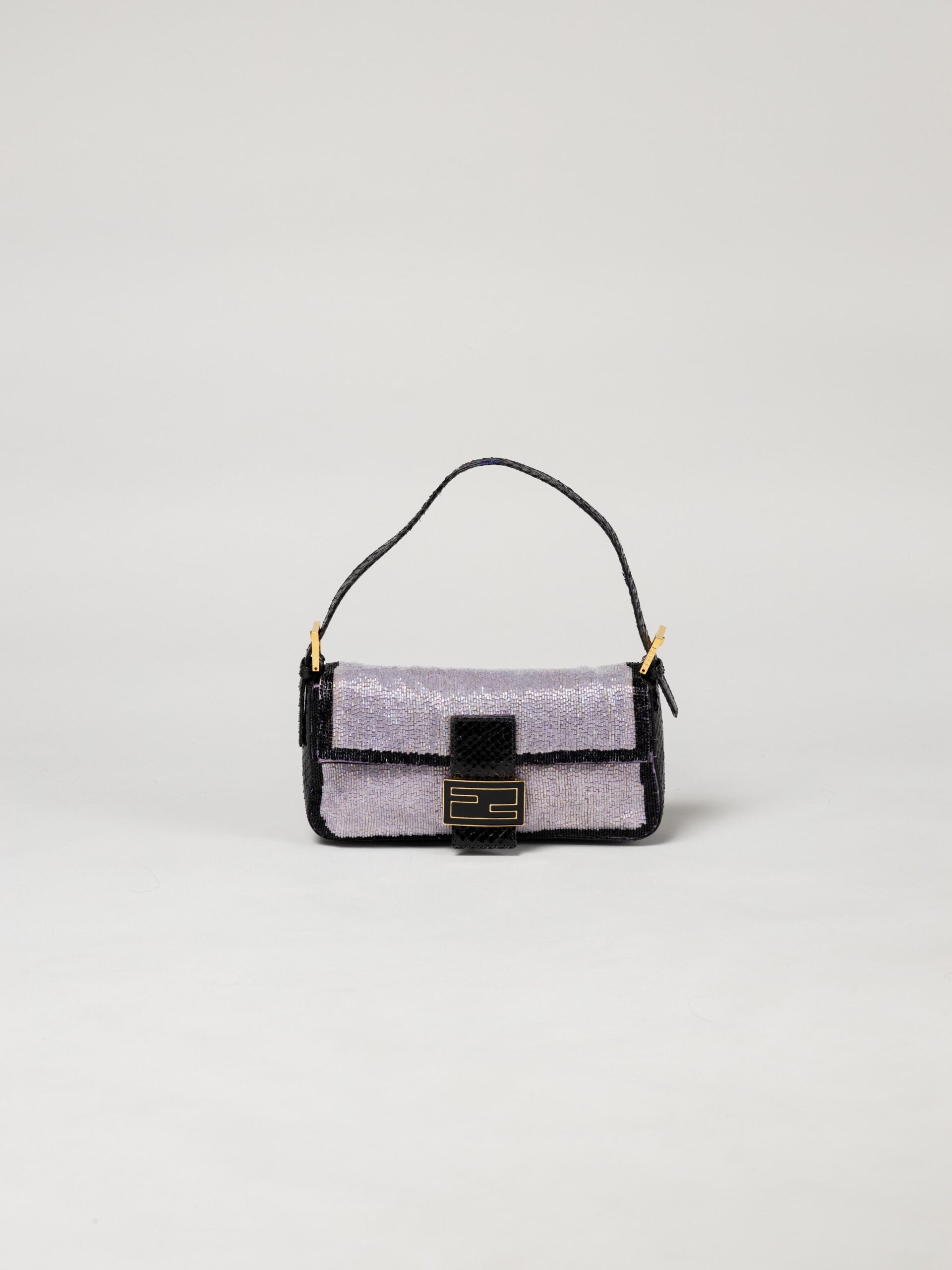 Fendi Rare Fendi Beaded Baguette BAG