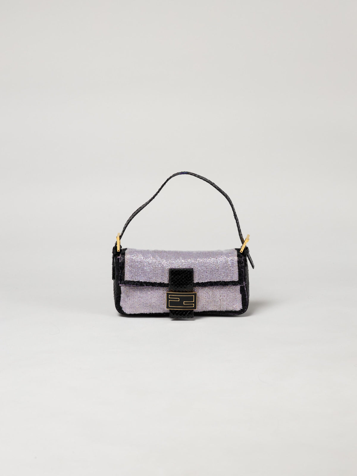 Fendi Rare Fendi Beaded Baguette BAG