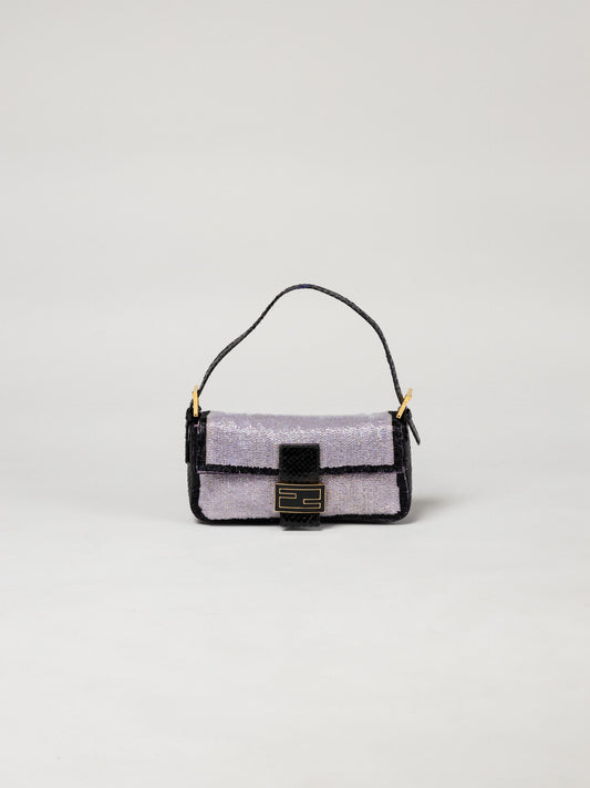 Fendi Rare Fendi Beaded Baguette BAG