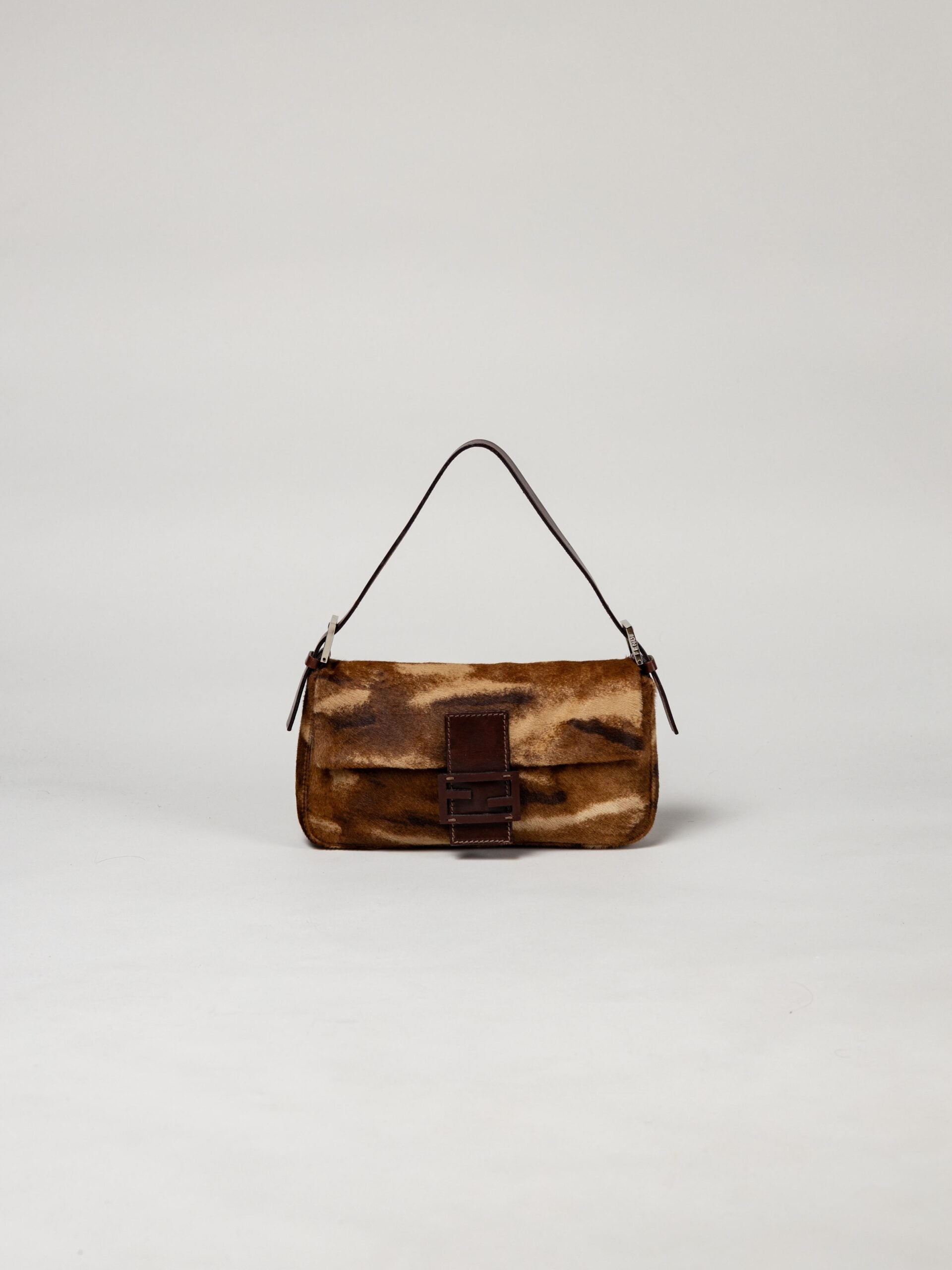 Fendi Pony Hair Baguette Bag