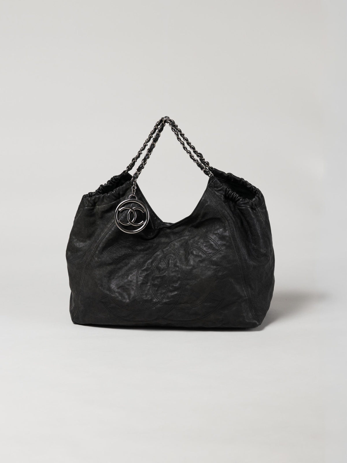 Chanel Caviar Leather Cabas Bag
