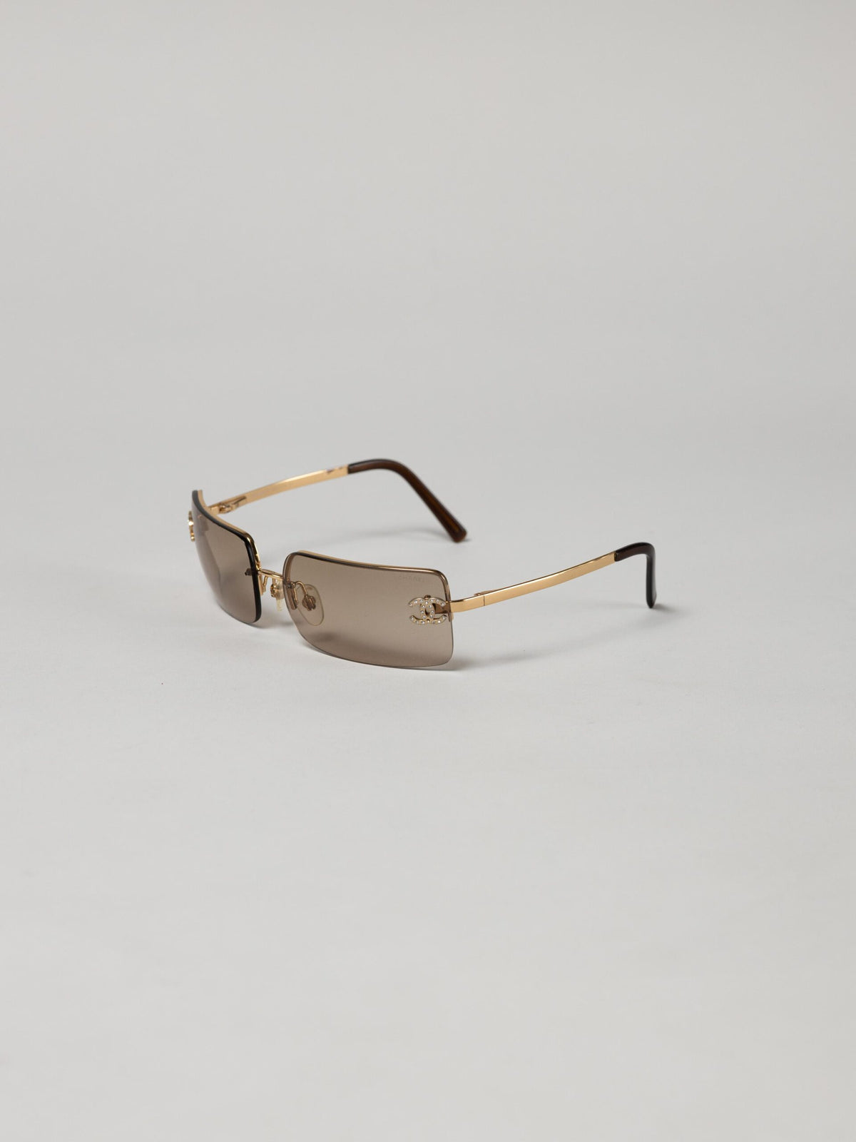 Chanel Rhinestones Sunglasses