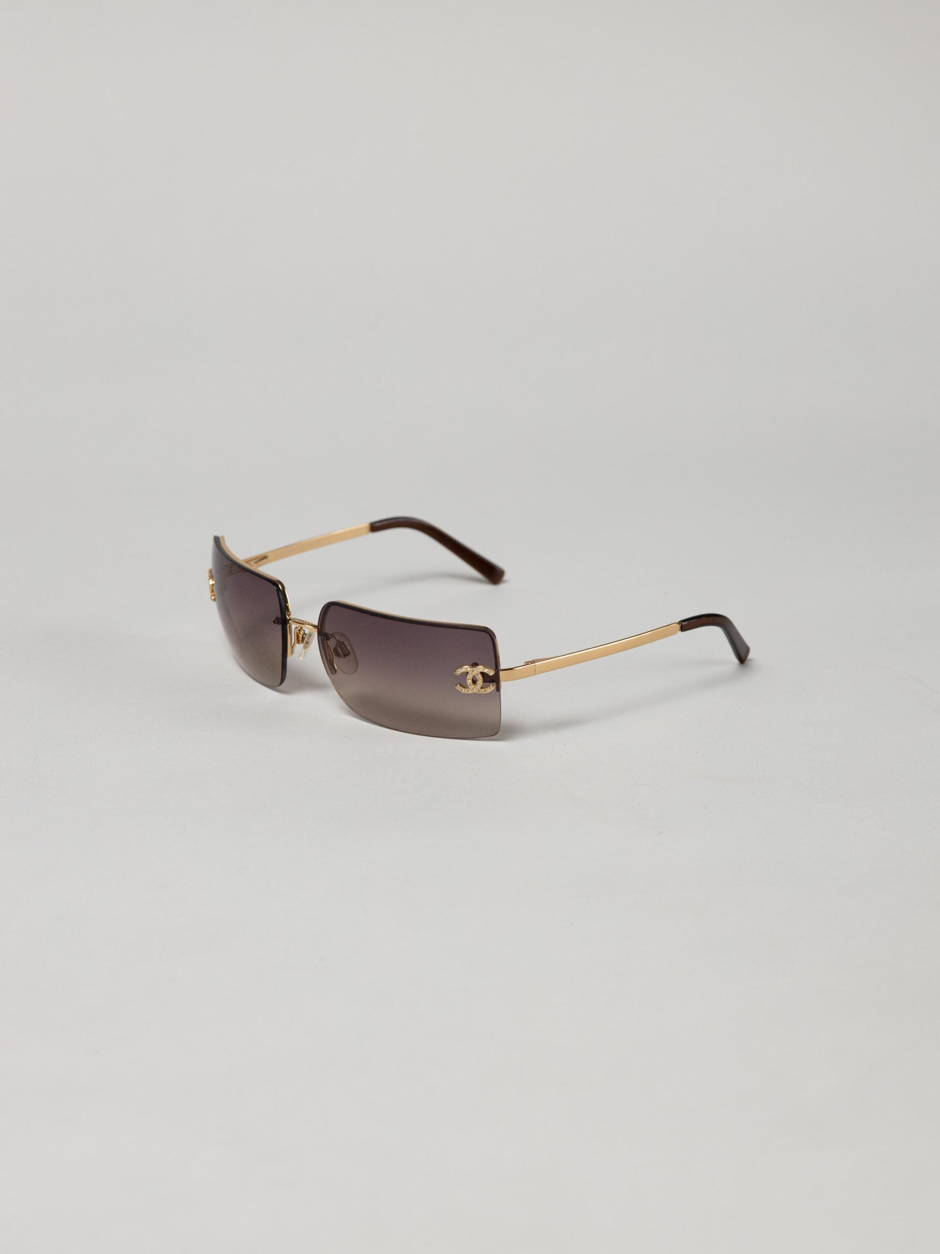 Chanel Rhinestones Sunglasses