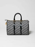 Dior Boston Bag Gold Black Bag
