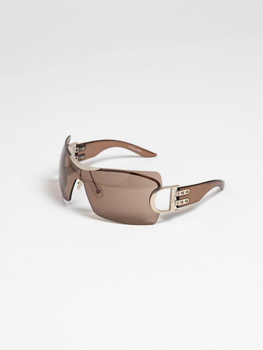 Dior 2000s Dior Dark Brown Sunglasses