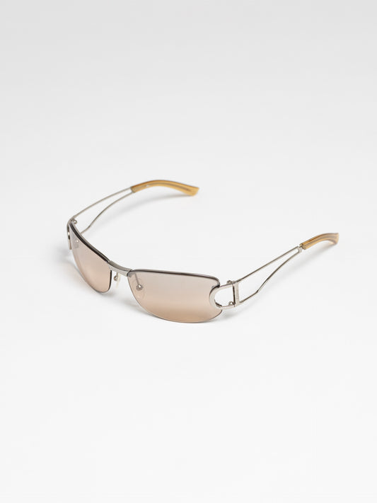 Dior 2000s Dior Brown Sunglasses
