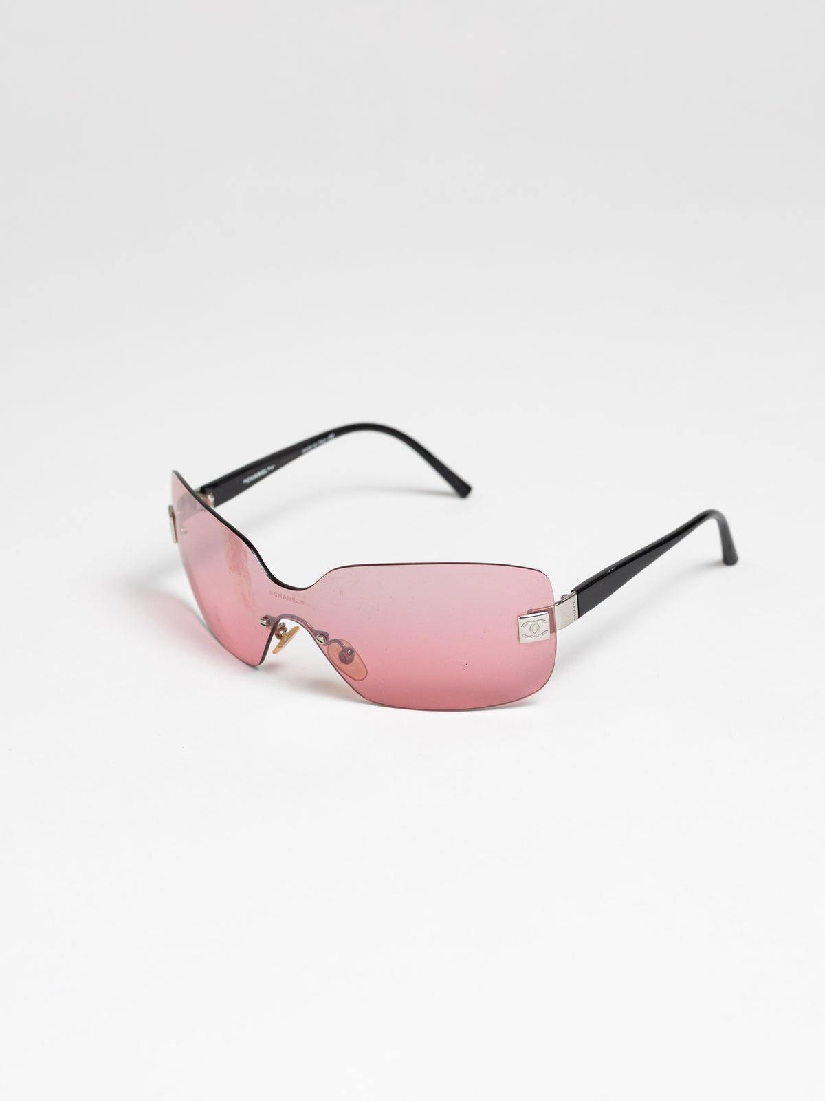 Chanel 2000s Chanel Red Sunglasses
