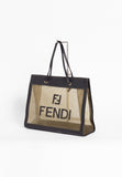 Fendi Mesh Large Shoulder Bag