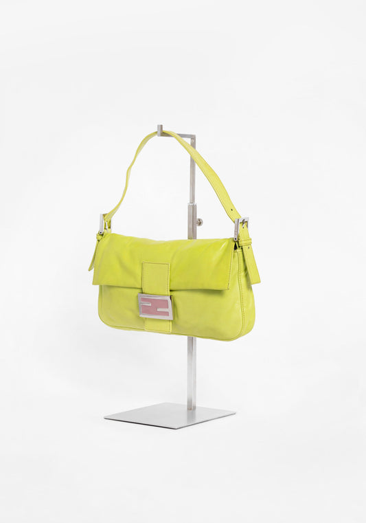 Fendi Baguette Leather Bag