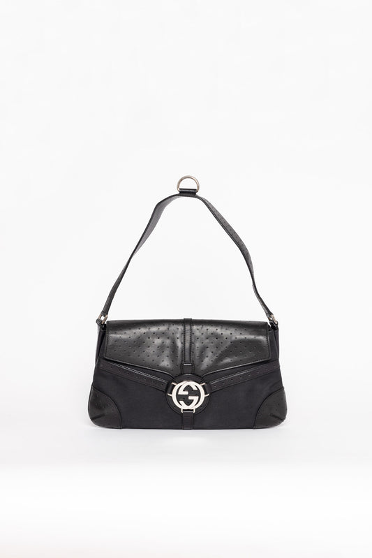 Gucci Black Leather Bag