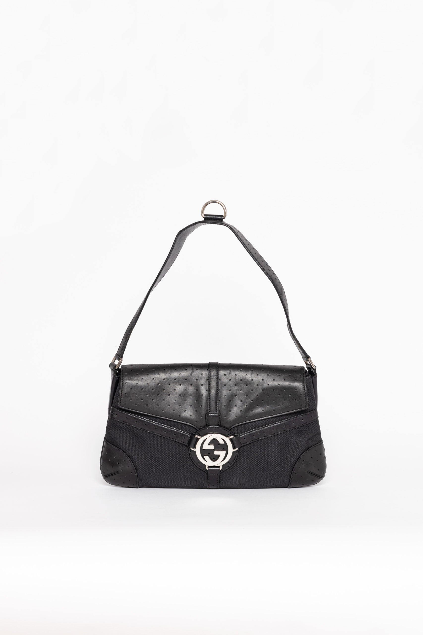 Gucci Black Leather Bag