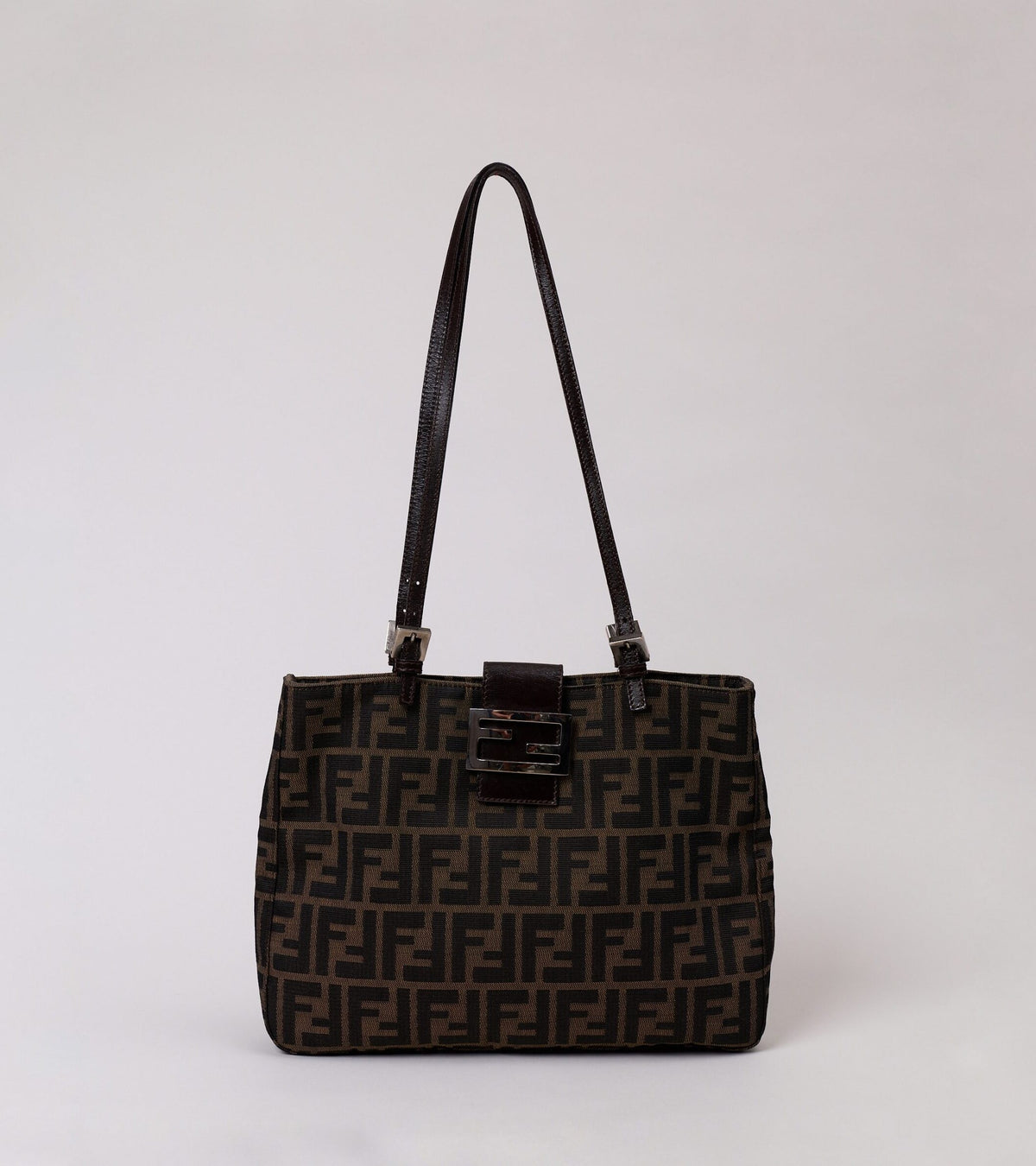 Fendi Zucca Monogram Shoulder Bag