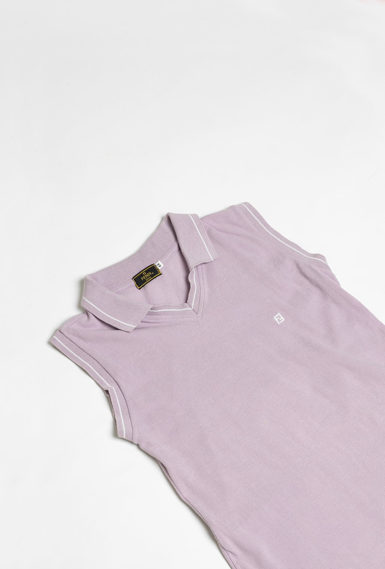 Fendi Cotton Purple Dress