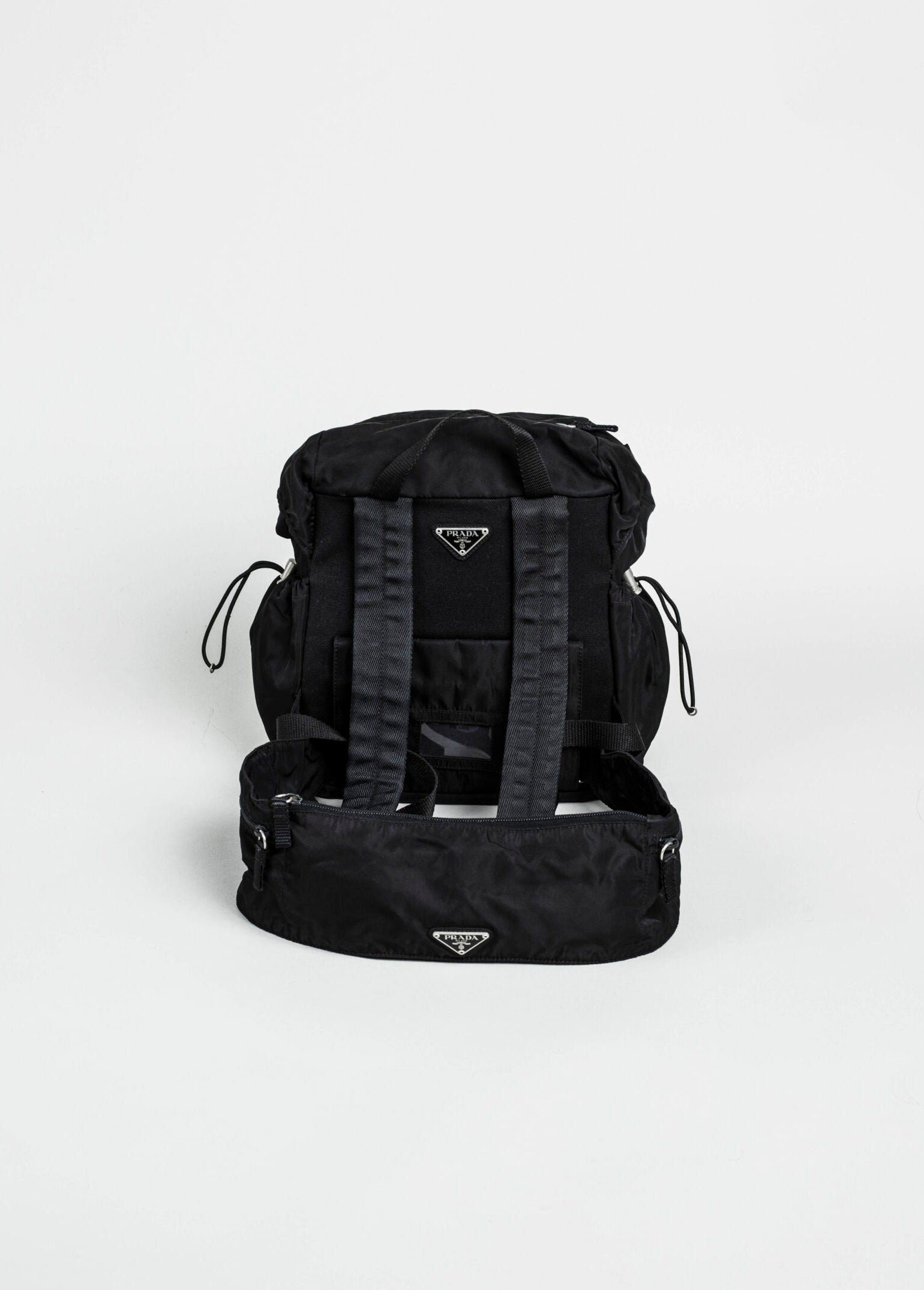 Prada tessuto Backpack waist bag