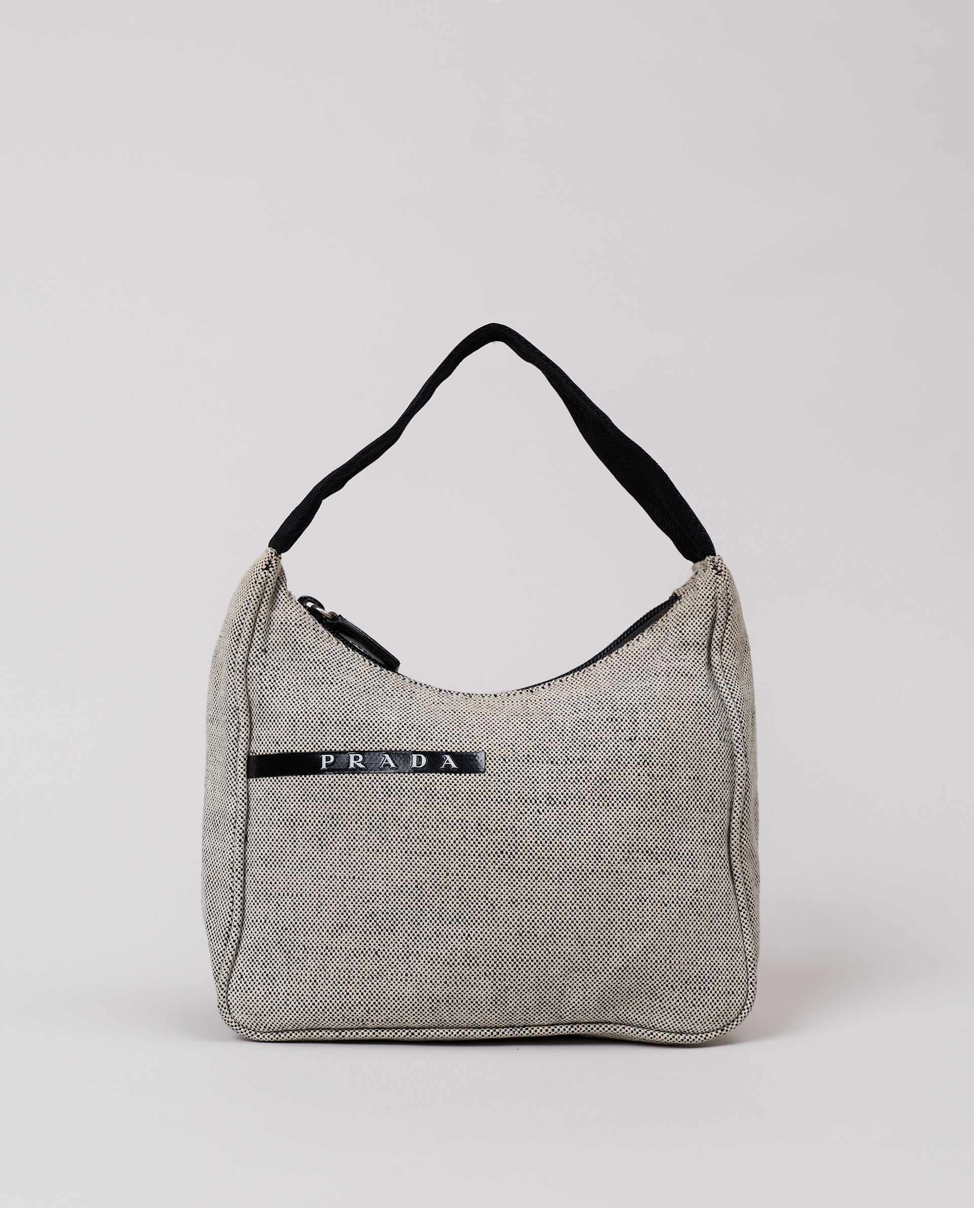 Prada Cotton Hobo Bag