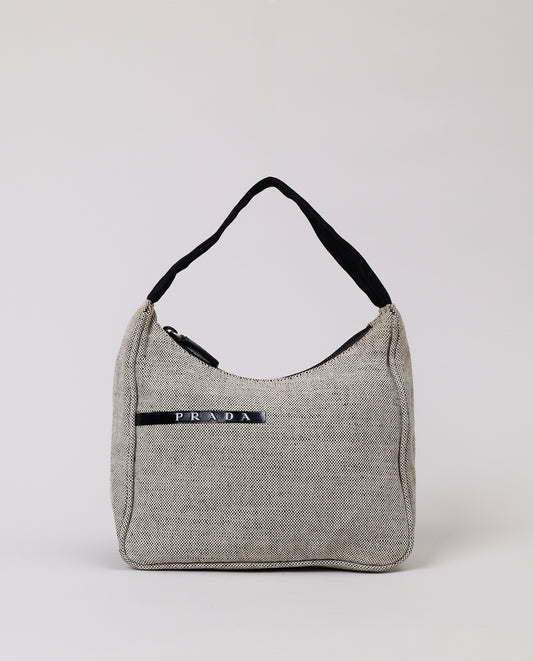 Prada Cotton Hobo Bag