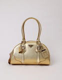Prada Gold Saffiano Bag