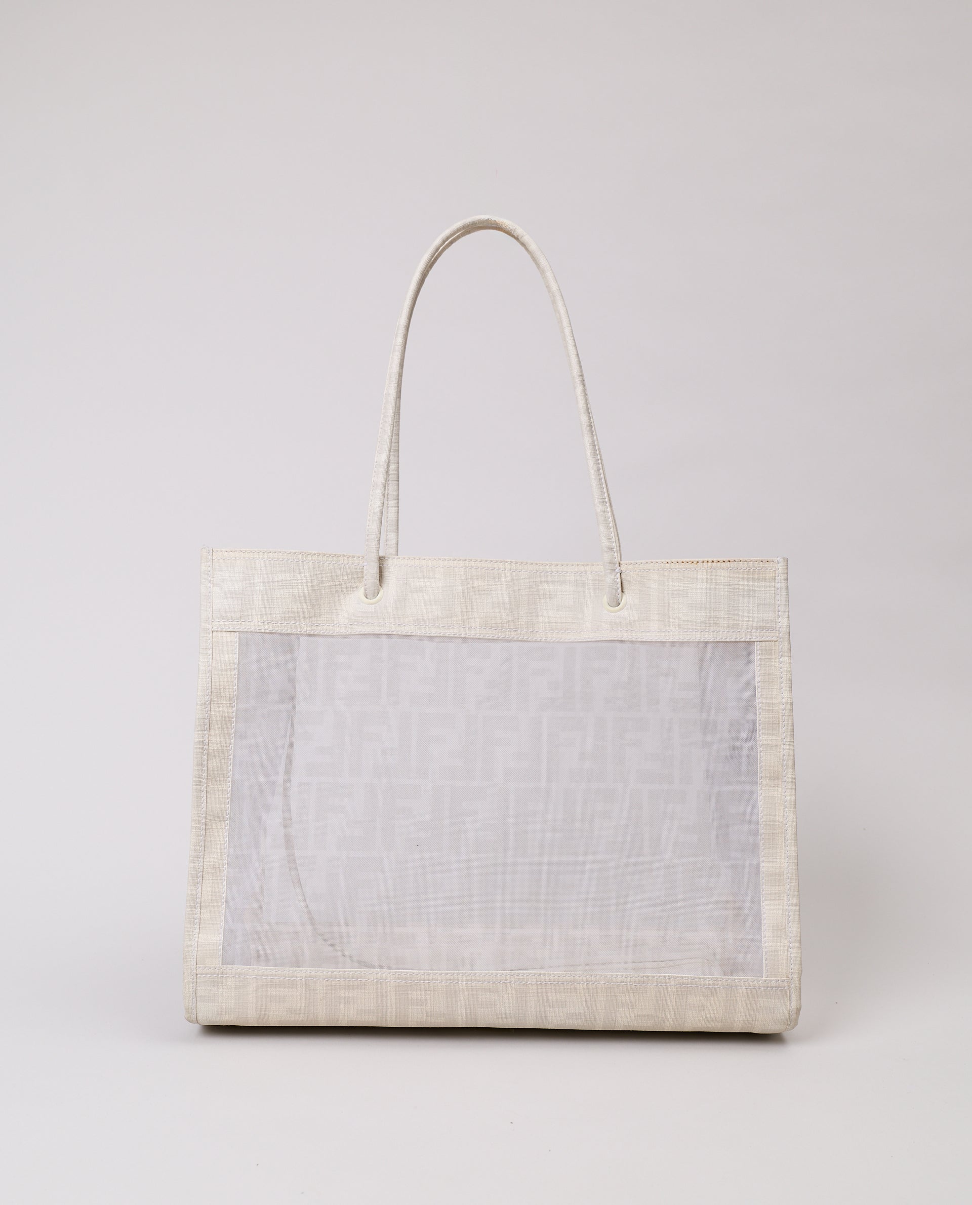 Fendi Mesh Monogram Shoulder Bag