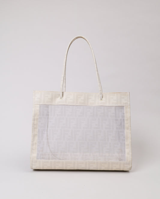 Fendi Mesh Monogram Shoulder Bag