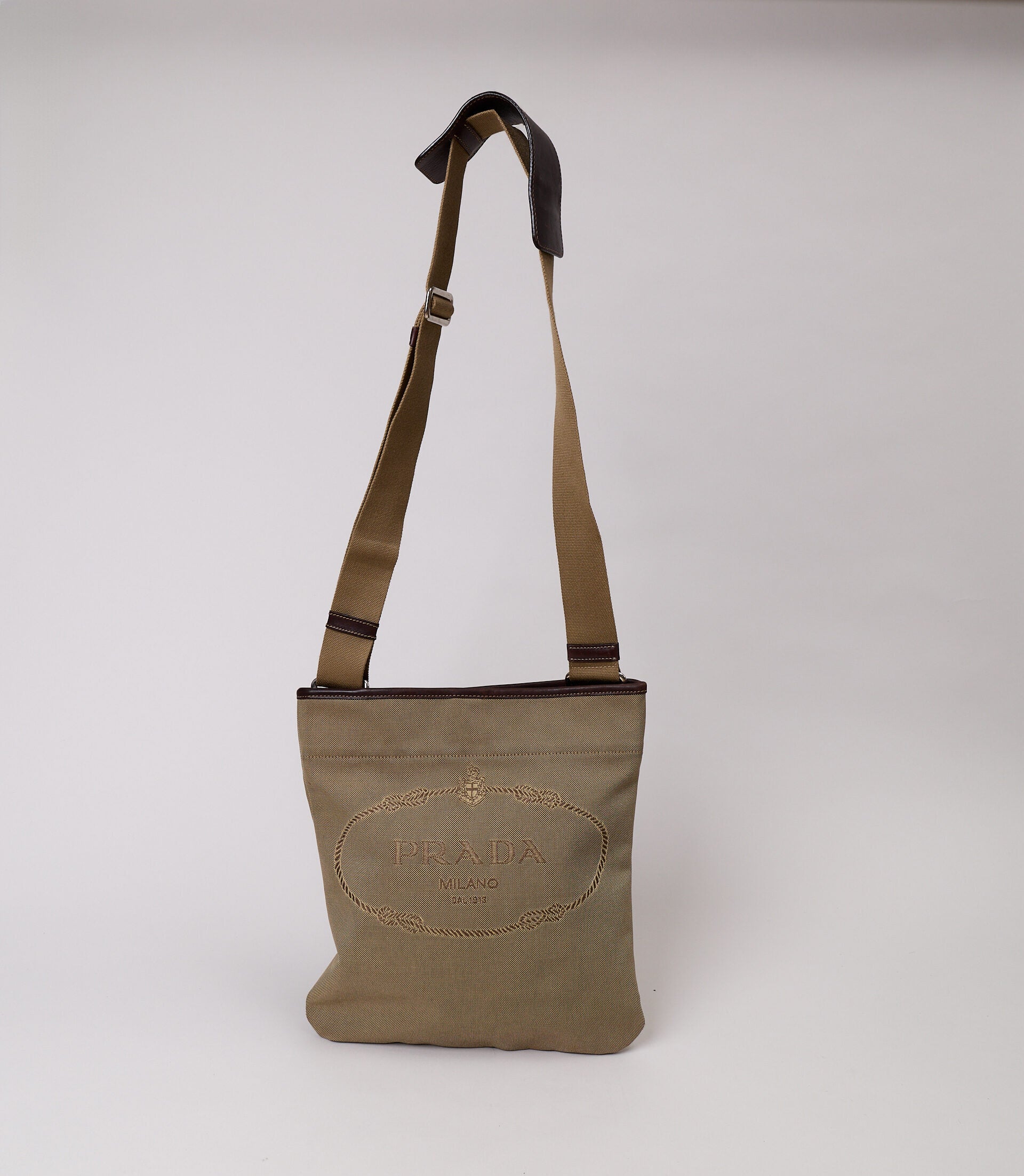 Prada Cotton Crossbody Bag